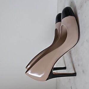 L.K. BENNETT: Chanel style two tone heels